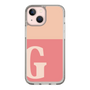 Slim Protection Case［ Original - initial two tone - G pink ］