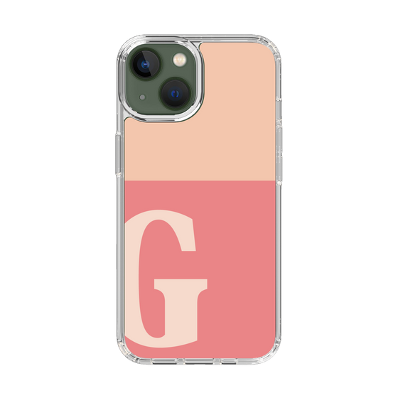 Slim Protection Case［ Original - initial two tone - G pink ］