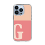 Slim Protection Case［ Original - initial two tone - G pink ］