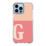 Slim Protection Case［ Original - initial two tone - G pink ］