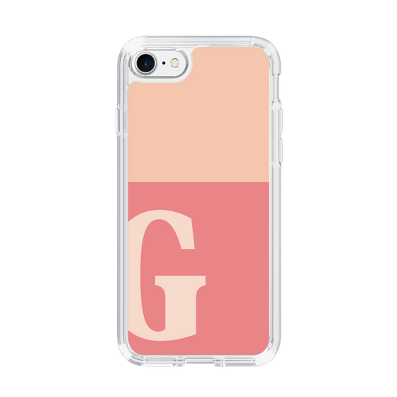 Slim Protection Case［ Original - initial two tone - G pink ］