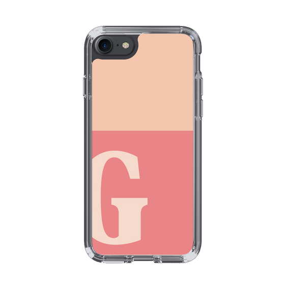 Slim Protection Case［ Original - initial two tone - G pink ］