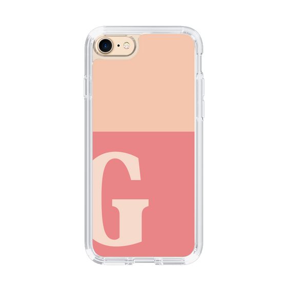 Slim Protection Case［ Original - initial two tone - G pink ］