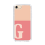 Slim Protection Case［ Original - initial two tone - G pink ］
