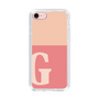 Slim Protection Case［ Original - initial two tone - G pink ］