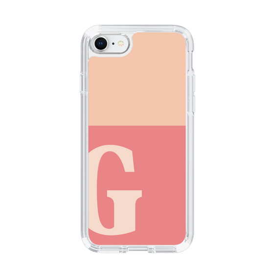 Slim Protection Case［ Original - initial two tone - G pink ］
