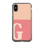Slim Protection Case［ Original - initial two tone - G pink ］