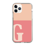 Slim Protection Case［ Original - initial two tone - G pink ］