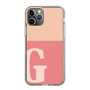 Slim Protection Case［ Original - initial two tone - G pink ］