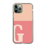 Slim Protection Case［ Original - initial two tone - G pink ］