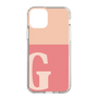 Slim Protection Case［ Original - initial two tone - G pink ］