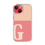 Slim Protection Case［ Original - initial two tone - G pink ］