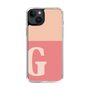 Slim Protection Case［ Original - initial two tone - G pink ］