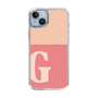 Slim Protection Case［ Original - initial two tone - G pink ］