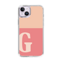 Slim Protection Case［ Original - initial two tone - G pink ］