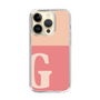 Slim Protection Case［ Original - initial two tone - G pink ］