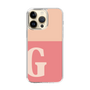 Slim Protection Case［ Original - initial two tone - G pink ］