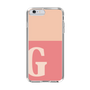 Slim Protection Case［ Original - initial two tone - G pink ］
