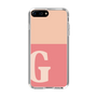Slim Protection Case［ Original - initial two tone - G pink ］