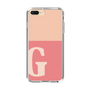 Slim Protection Case［ Original - initial two tone - G pink ］