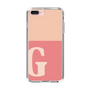 Slim Protection Case［ Original - initial two tone - G pink ］