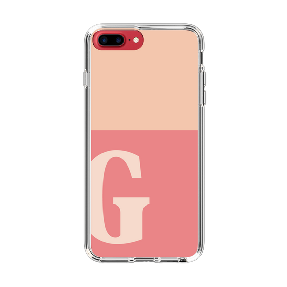 Slim Protection Case［ Original - initial two tone - G pink ］