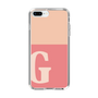 Slim Protection Case［ Original - initial two tone - G pink ］