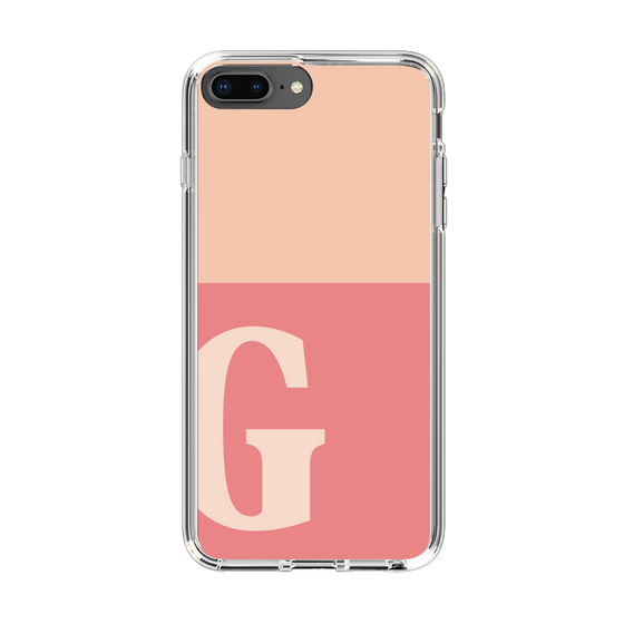 Slim Protection Case［ Original - initial two tone - G pink ］