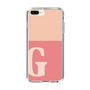 Slim Protection Case［ Original - initial two tone - G pink ］