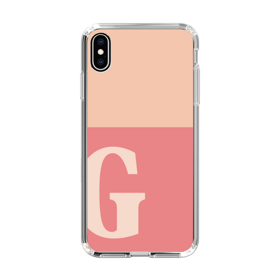 Slim Protection Case［ Original - initial two tone - G pink ］