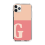 Slim Protection Case［ Original - initial two tone - G pink ］