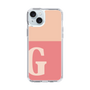 Slim Protection Case［ Original - initial two tone - G pink ］