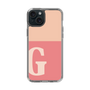 Slim Protection Case［ Original - initial two tone - G pink ］