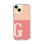 Slim Protection Case［ Original - initial two tone - G pink ］