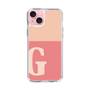 Slim Protection Case［ Original - initial two tone - G pink ］