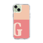 Slim Protection Case［ Original - initial two tone - G pink ］