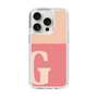 Slim Protection Case［ Original - initial two tone - G pink ］
