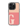 Slim Protection Case［ Original - initial two tone - G pink ］