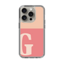 Slim Protection Case［ Original - initial two tone - G pink ］