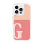 Slim Protection Case［ オリジナル - initial two tone - G pink ］