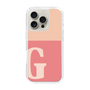 Slim Protection Case［ オリジナル - initial two tone - G pink ］