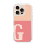 Slim Protection Case［ オリジナル - initial two tone - G pink ］