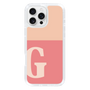 Slim Protection Case［ オリジナル - initial two tone - G pink ］