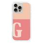 Slim Protection Case［ オリジナル - initial two tone - G pink ］