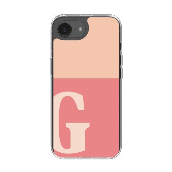 Slim Protection Case［ Original - initial two tone - G pink ］