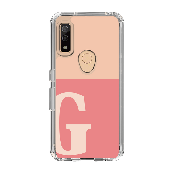 Slim Protection Case［ Original - initial two tone - G pink ］