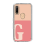 Slim Protection Case［ Original - initial two tone - G pink ］