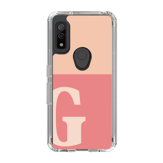 Slim Protection Case［ Original - initial two tone - G pink ］