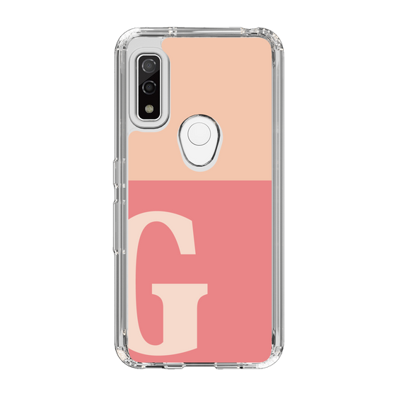 Slim Protection Case［ Original - initial two tone - G pink ］