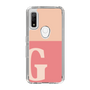 Slim Protection Case［ Original - initial two tone - G pink ］